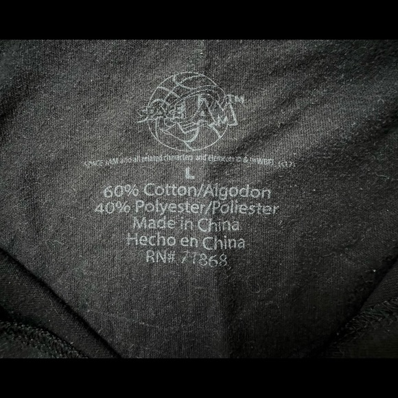 Vintage Space Jam baseball tee - Picture 3 of 4